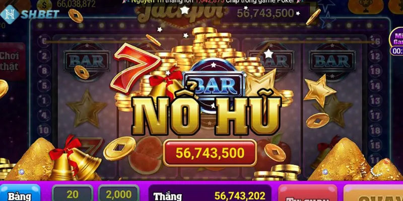Giao diện nhiều màu sắc hấp dẫn người chơi
