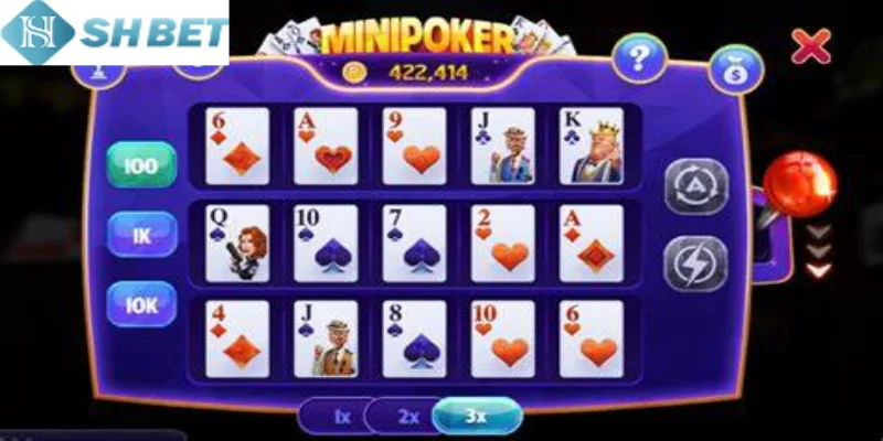 Tận dụng ngay mẹo chơi mini poker rồi đổi thẻ giúp tăng cơ hội thắng