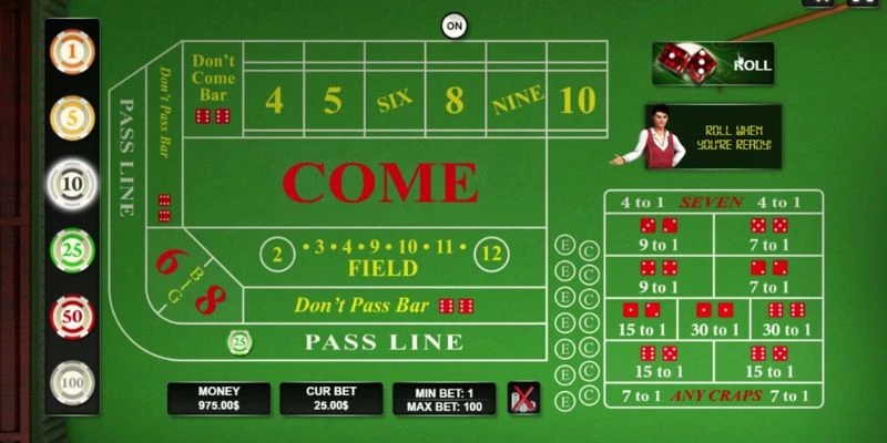 Lý do Craps lại thu hút người chơi